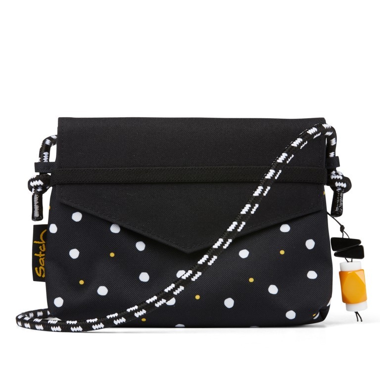 Tasche Clutch Girlsbag Lazy Daisy, Farbe: schwarz, Marke: Satch, EAN: 4057081096916, Abmessungen in cm: 18x14x4, Bild 1 von 6