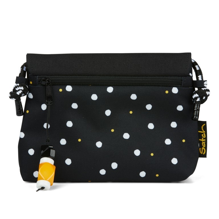 Tasche Clutch Girlsbag Lazy Daisy, Farbe: schwarz, Marke: Satch, EAN: 4057081096916, Abmessungen in cm: 18x14x4, Bild 2 von 6