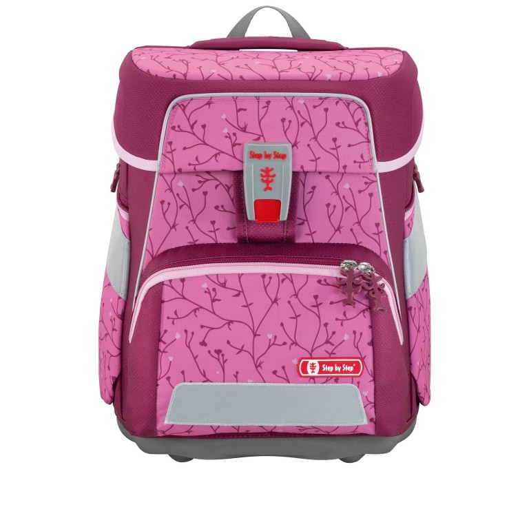 Schulranzen Space Set 5-teilig Butterfly Lina, Farbe: rosa/pink, Marke: Step by Step, EAN: 4047443438751, Abmessungen in cm: 28x37x20, Bild 4 von 14