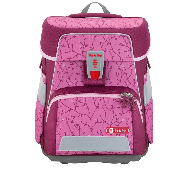 Schulranzen Space Set 5-teilig Butterfly Lina, Farbe: rosa/pink, Marke: Step by Step, EAN: 4047443438751, Abmessungen in cm: 28x37x20, Bild 4 von 7