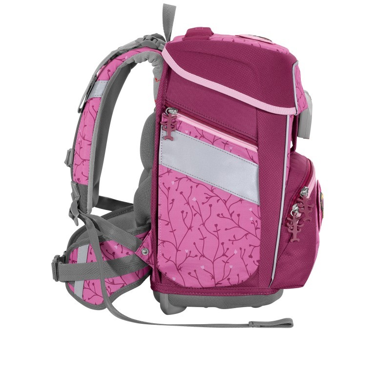 Schulranzen Space Set 5-teilig Butterfly Lina, Farbe: rosa/pink, Marke: Step by Step, EAN: 4047443438751, Abmessungen in cm: 28x37x20, Bild 5 von 14