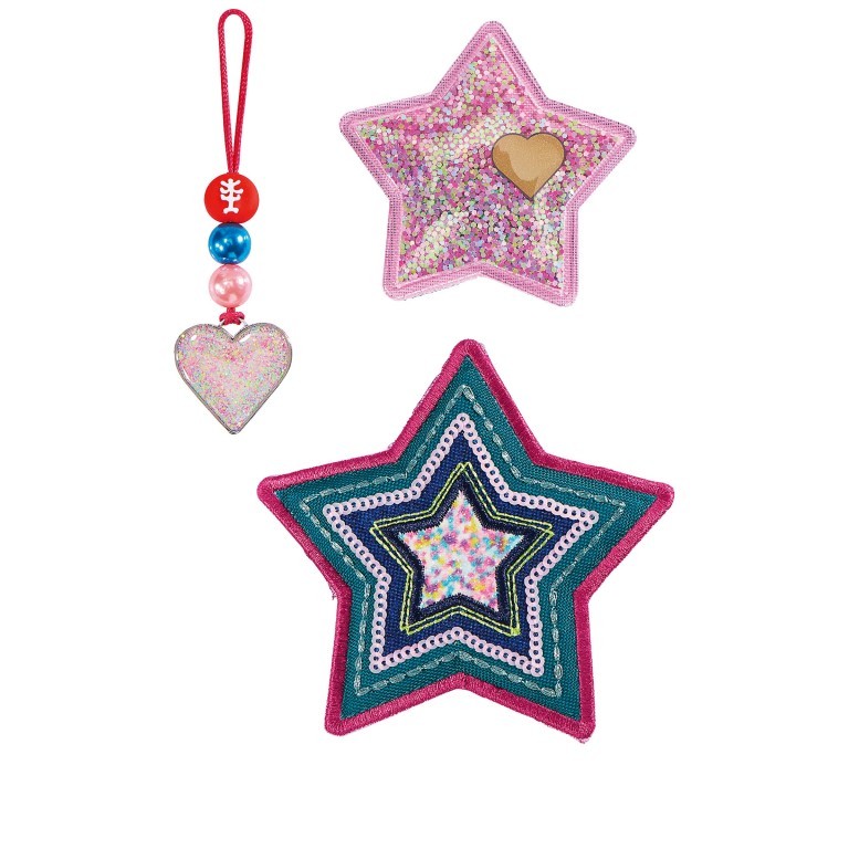 Sticker / Anhänger für Schulranzen Magic Mags Glamour Star, Farbe: rosa/pink, Marke: Step by Step, EAN: 4047443436221, Bild 1 von 2