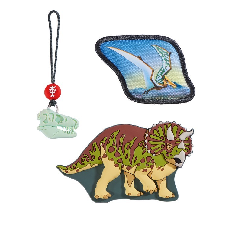 Sticker / Anhänger für Schulranzen Magic Mags Dino Life, Farbe: taupe/khaki, Marke: Step by Step, EAN: 4047443436214, Bild 1 von 3