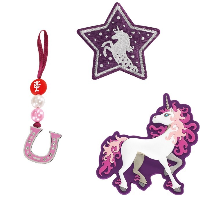 Sticker / Anhänger für Schulranzen Magic Mags Unicorn, Farbe: flieder/lila, Marke: Step by Step, EAN: 4047443358226, Bild 1 von 2