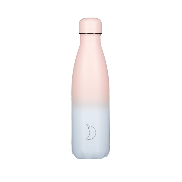 Trinkflasche Gradient Volumen 500 ml Blue Pink, Farbe: blau/petrol, Marke: Chilly's Bottles, EAN: 5056243502257, Bild 1 von 1
