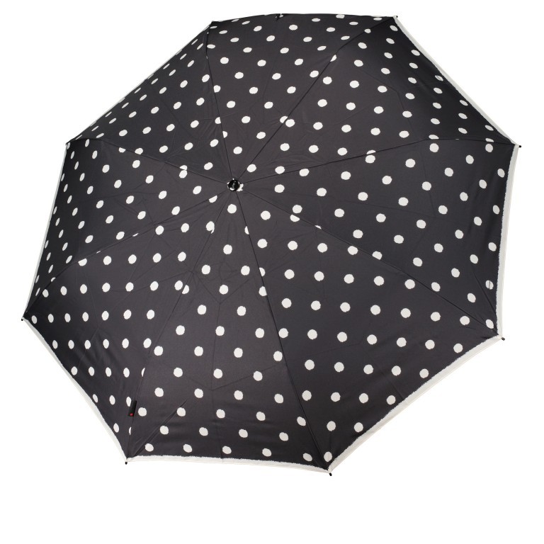 Schirm T.200 Medium Duomatic Dot Art Black, Farbe: schwarz, Marke: Knirps, EAN: 9003034246452, Bild 2 von 2