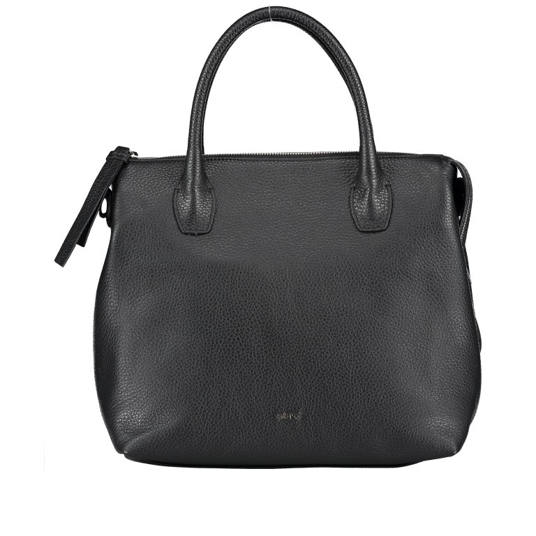 Handtasche Adria Gunda Small Black Nickel, Farbe: schwarz, Marke: Abro, EAN: 4061724300087, Abmessungen in cm: 27x25x14, Bild 1 von 8