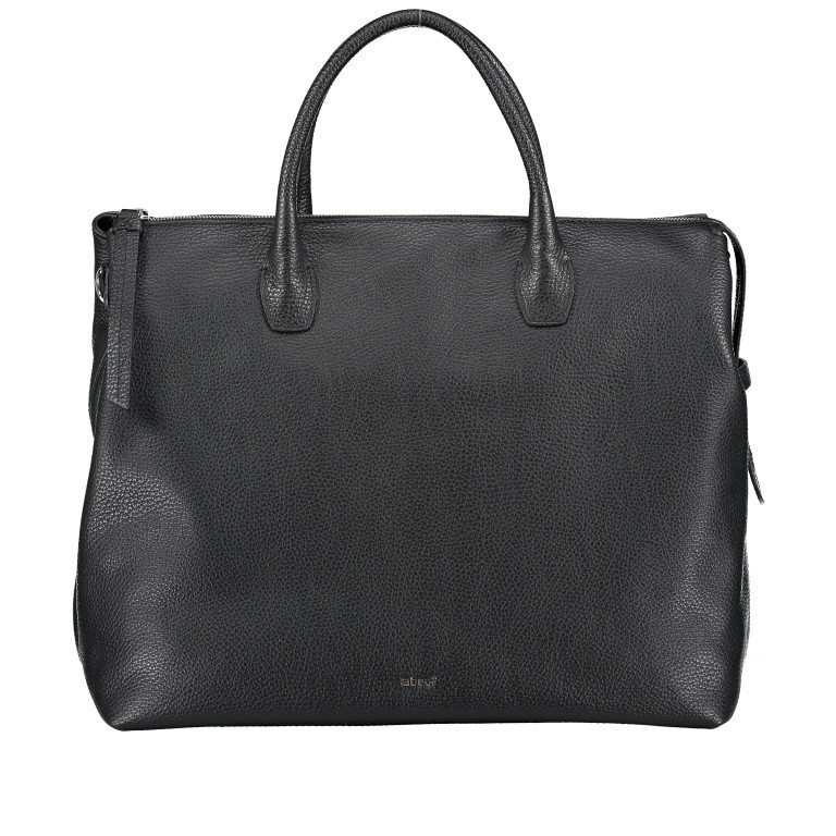 Handtasche Adria Gunda Big Black Nickel, Farbe: schwarz, Marke: Abro, EAN: 4061724300278, Abmessungen in cm: 36x29x14, Bild 1 von 9