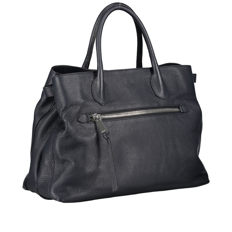 Handtasche Adria Linna Big Blue, Farbe: blau/petrol, Marke: Abro, EAN: 4061724493871, Abmessungen in cm: 39.5x30x16, Bild 2 von 9
