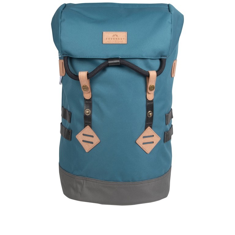 Rucksack Colorado Volumen 21 Liter Denim, Farbe: blau/petrol, Marke: Doughnut, EAN: 4895222506968, Abmessungen in cm: 28x47x15, Bild 1 von 14