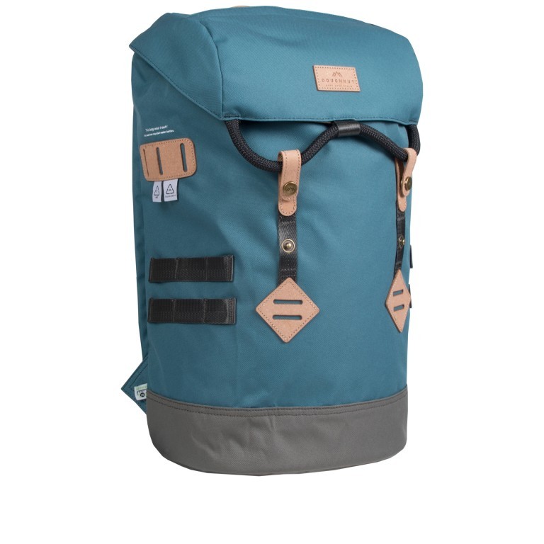 Rucksack Colorado Volumen 21 Liter Denim, Farbe: blau/petrol, Marke: Doughnut, EAN: 4895222506968, Abmessungen in cm: 28x47x15, Bild 2 von 14