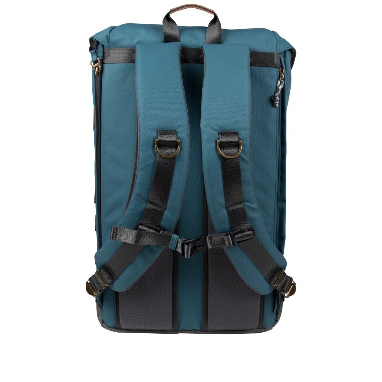 Rucksack Colorado Volumen 21 Liter Denim, Farbe: blau/petrol, Marke: Doughnut, EAN: 4895222506968, Abmessungen in cm: 28x47x15, Bild 3 von 14