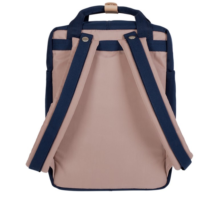 Rucksack Macaroon Bicolor Volumen 16 Liter Light Pink Navy, Farbe: rosa/pink, Marke: Doughnut, EAN: 4897065904314, Abmessungen in cm: 28x38x11, Bild 3 von 8