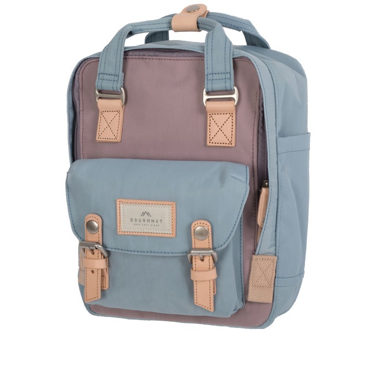 Rucksack Macaroon Mini Bicolor Volumen 7 Liter Lilac Light Blue, Farbe: flieder/lila, Marke: Doughnut, EAN: 4897065905007, Abmessungen in cm: 21.5x30x9, Bild 2 von 12