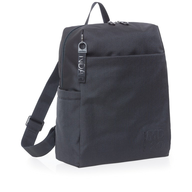 Rucksack MD20 QMT15 Steel, Farbe: grau, Marke: Mandarina Duck, EAN: 8032803747907, Abmessungen in cm: 30.5x40x14, Bild 2 von 7