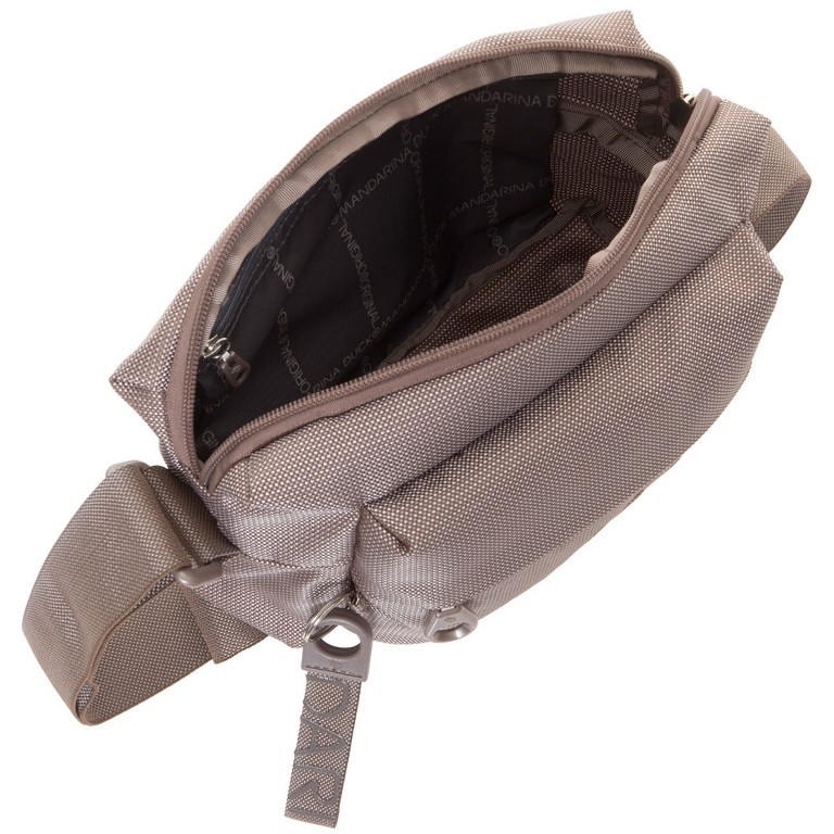 Umhängetasche MD20 QMTT7 Cloud Cream, Farbe: beige, Marke: Mandarina Duck, EAN: 8032803745699, Abmessungen in cm: 22x17x9.5, Bild 6 von 7
