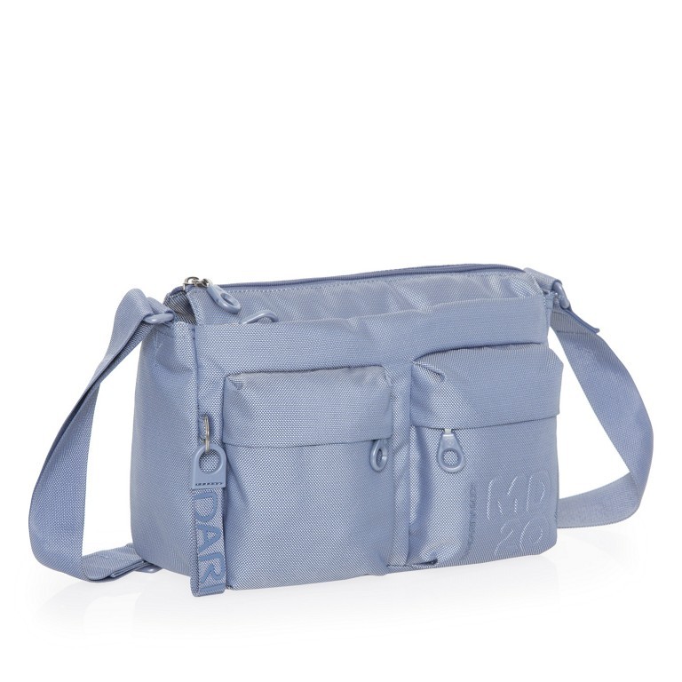 Umhängetasche MD20 QMTX5 Cosmic Sky, Farbe: blau/petrol, Marke: Mandarina Duck, EAN: 8032803747440, Abmessungen in cm: 28x19x11, Bild 2 von 7