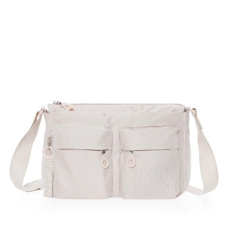 Umhängetasche MD20 QMTX5 Off White, Farbe: beige, Marke: Mandarina Duck, EAN: 8032803747457, Abmessungen in cm: 28x19x11, Bild 1 von 7