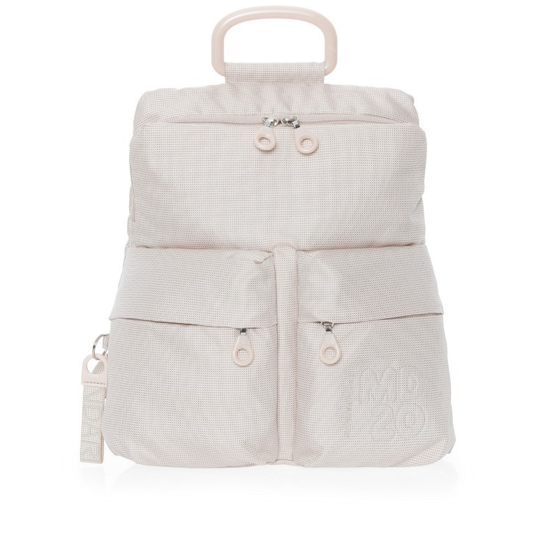 Rucksack MD20 QMTZ4 Off White, Farbe: beige, Marke: Mandarina Duck, EAN: 8032803747556, Abmessungen in cm: 28x34x11, Bild 1 von 8