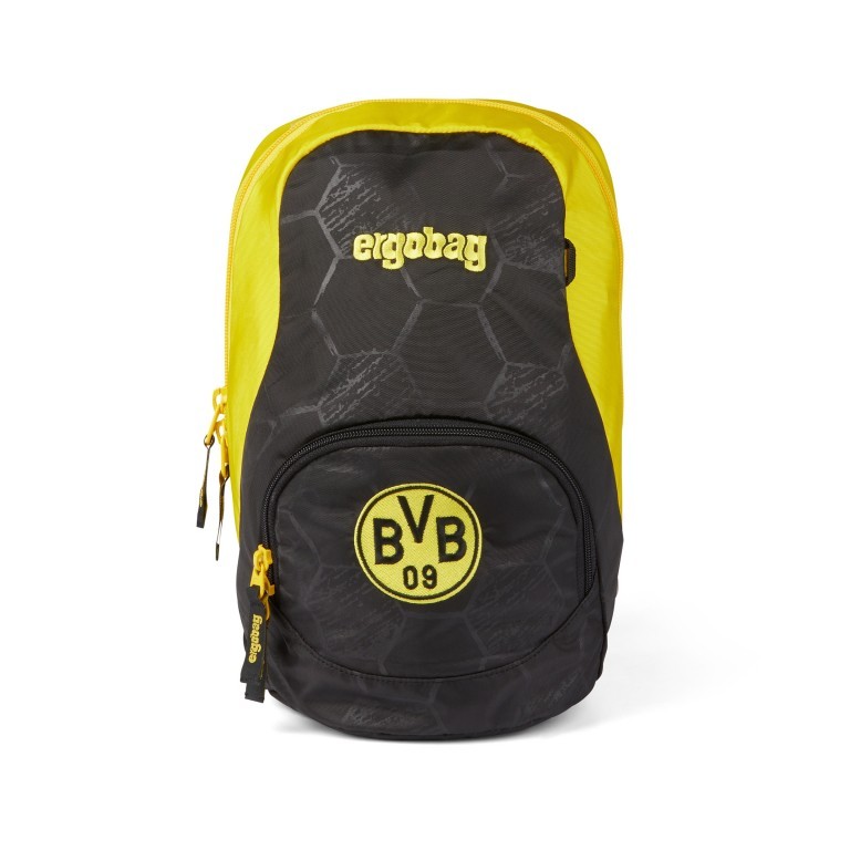 Kinderrucksack Ease Limited Edition Small Borussia Dortmund, Farbe: gelb, Marke: Ergobag, EAN: 4057081074174, Abmessungen in cm: 22x35x15.5, Bild 1 von 3