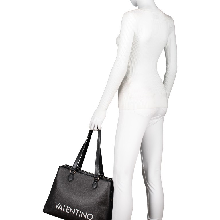 Shopper Liuto Nero Multicolore, Farbe: schwarz, Marke: Valentino Bags, EAN: 8058043170961, Abmessungen in cm: 39x29x15.5, Bild 4 von 11