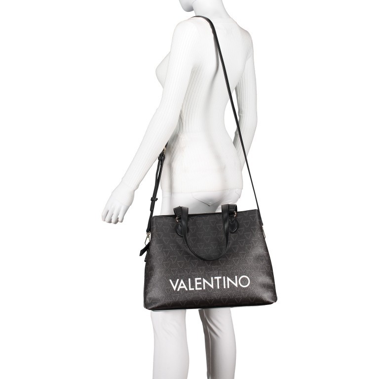 Shopper Liuto Nero Multicolore, Farbe: schwarz, Marke: Valentino Bags, EAN: 8058043170961, Abmessungen in cm: 39x29x15.5, Bild 6 von 11