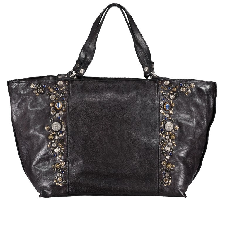 Handtasche Bella Di Notte 25840-X1572 Grigio, Farbe: anthrazit, Marke: Campomaggi, EAN: 8054302712422, Abmessungen in cm: 30x25x14, Bild 1 von 9