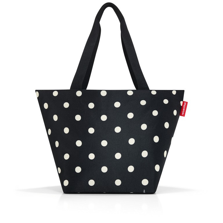 Shopper M Mixed Dots, Farbe: rot/weinrot, Marke: Reisenthel, EAN: 4012013708770, Abmessungen in cm: 51x30.5x26, Bild 1 von 3