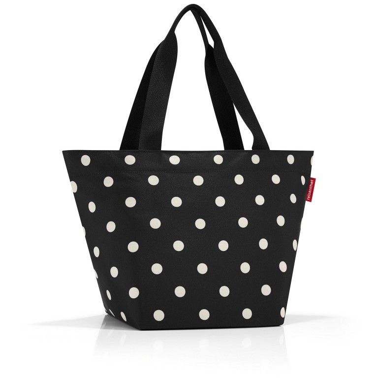 Shopper M Mixed Dots, Farbe: rot/weinrot, Marke: Reisenthel, EAN: 4012013708770, Abmessungen in cm: 51x30.5x26, Bild 2 von 3