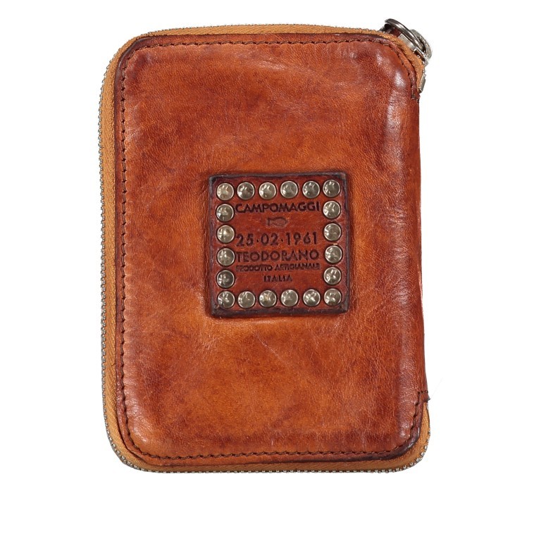 Geldbörse Bella Di Notte 2060-X1572 Cognac, Farbe: cognac, Marke: Campomaggi, EAN: 8054302709538, Abmessungen in cm: 11x14x2, Bild 2 von 3