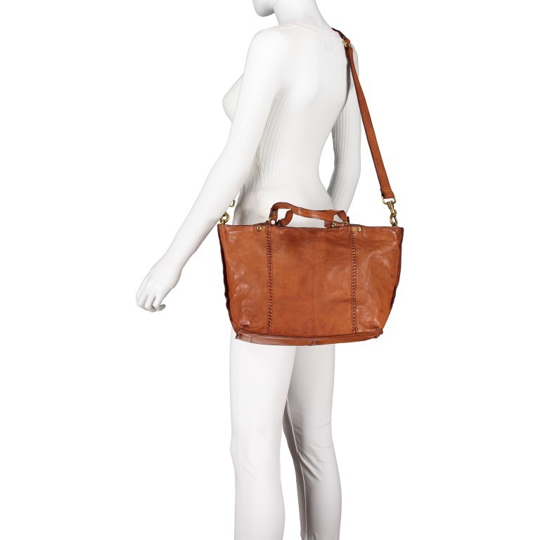 Handtasche Cognac, Farbe: cognac, Marke: Campomaggi, EAN: 8054302731270, Bild 7 von 9