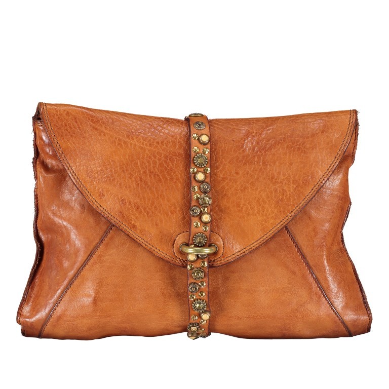 Clutch Cognac, Farbe: cognac, Marke: Campomaggi, EAN: 8054302726849, Bild 7 von 8