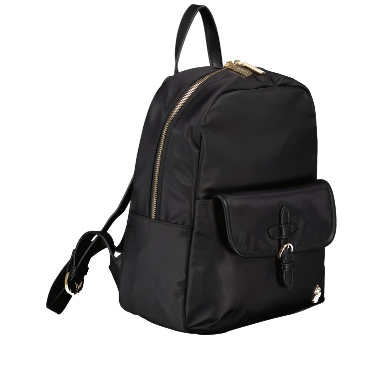 Rucksack Houston S Black, Farbe: schwarz, Marke: U.S. Polo Assn., EAN: 8052792838318, Abmessungen in cm: 25x30x14, Bild 2 von 6