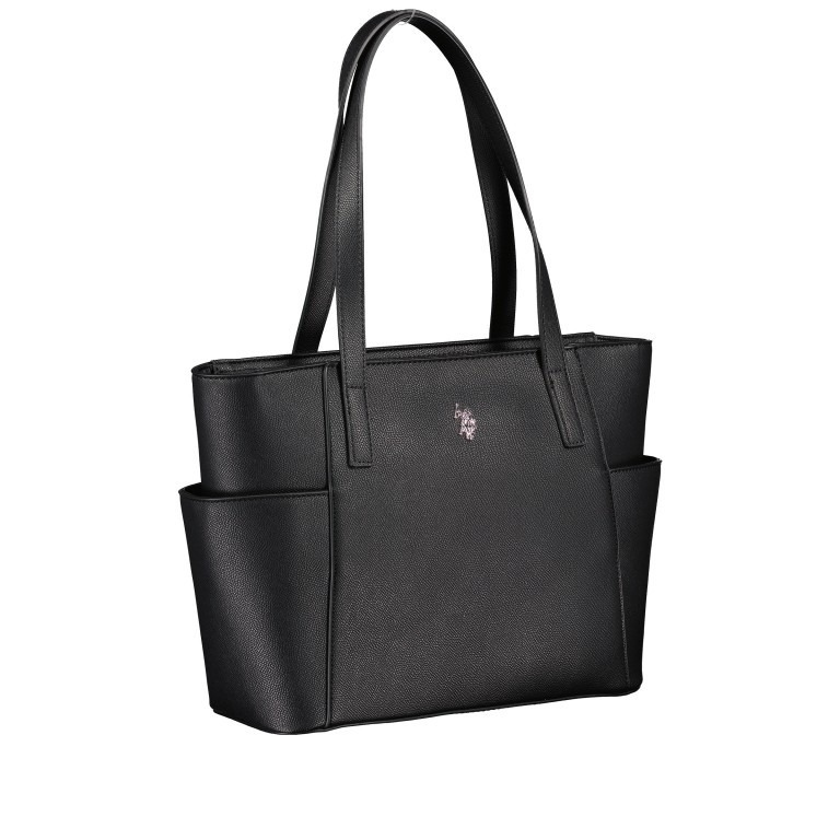 Shopper Black, Farbe: schwarz, Marke: U.S. Polo Assn., EAN: 8052792910502, Abmessungen in cm: 28.5x24x11, Bild 2 von 6