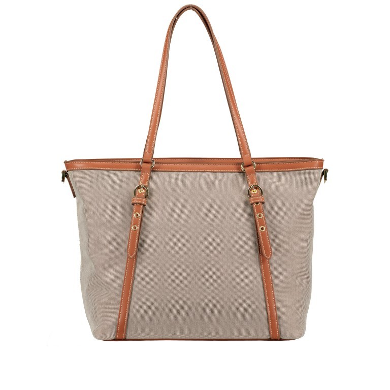 Shopper Victoria Brown, Farbe: beige, Marke: U.S. Polo Assn., EAN: 8052792915361, Abmessungen in cm: 32x27.5x13, Bild 3 von 8