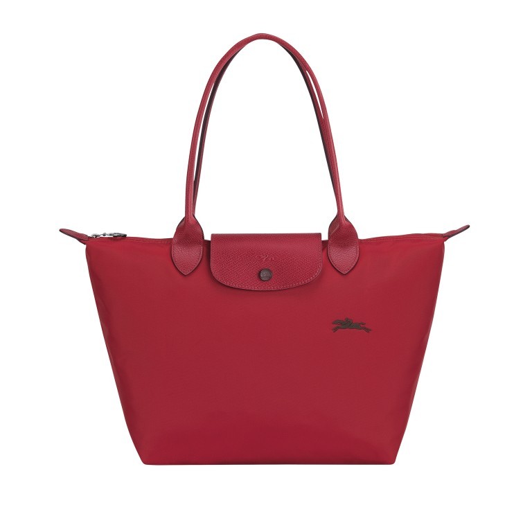 Shopper Le Pliage Club Shopper S Rot, Farbe: rot/weinrot, Marke: Longchamp, Abmessungen in cm: 28x25x14, Bild 1 von 4