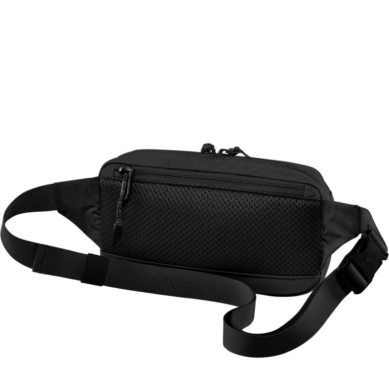 Gürteltasche High Coast Hip Pack Black, Farbe: schwarz, Marke: Fjällräven, EAN: 7323450642914, Abmessungen in cm: 21x12x6, Bild 2 von 10