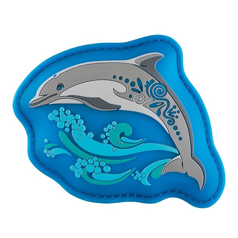 Sticker / Anhänger für Schulranzen Magic Mags Flash Jumping Dolphin, Farbe: blau/petrol, Marke: Step by Step, EAN: 4047443368294, Bild 1 von 4