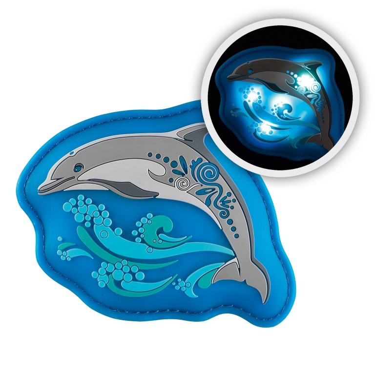 Sticker / Anhänger für Schulranzen Magic Mags Flash Jumping Dolphin, Farbe: blau/petrol, Marke: Step by Step, EAN: 4047443368294, Bild 2 von 4
