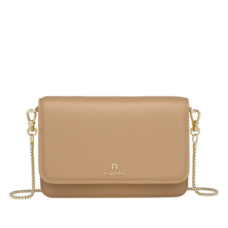 Clutch Fashion 156-743 Cashmere Beige, Farbe: beige, Marke: AIGNER, EAN: 4055539362019, Abmessungen in cm: 20x13x3.5, Bild 1 von 6