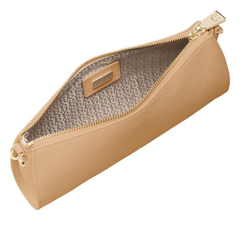 Clutch Ivy Cashmere Beige, Farbe: beige, Marke: AIGNER, EAN: 4055539330315, Abmessungen in cm: 25x12x5, Bild 5 von 5