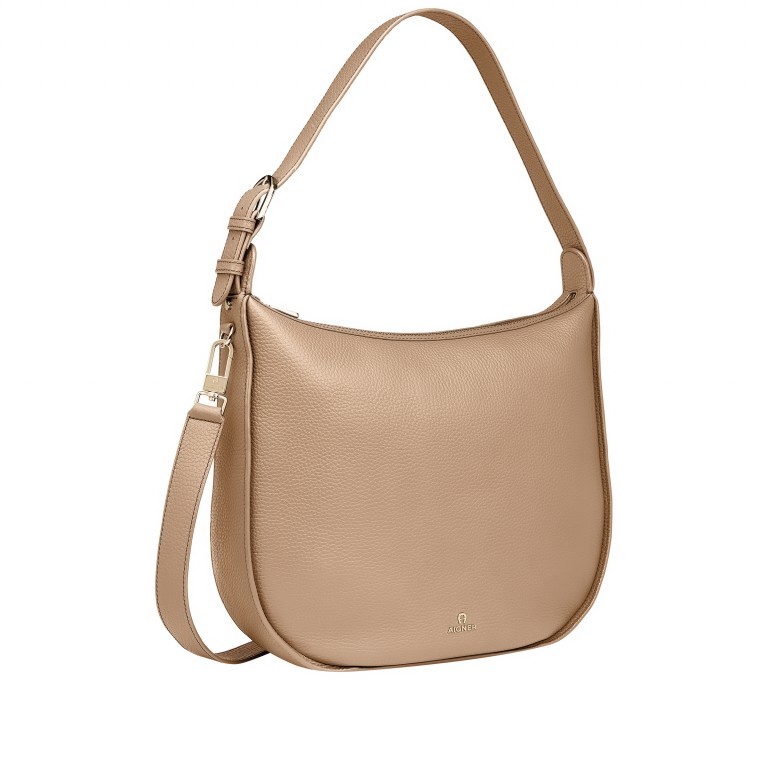 Beuteltasche Ivy M 136-759 Cashmere Beige, Farbe: beige, Marke: AIGNER, EAN: 4055539331046, Abmessungen in cm: 36x35x10, Bild 2 von 7