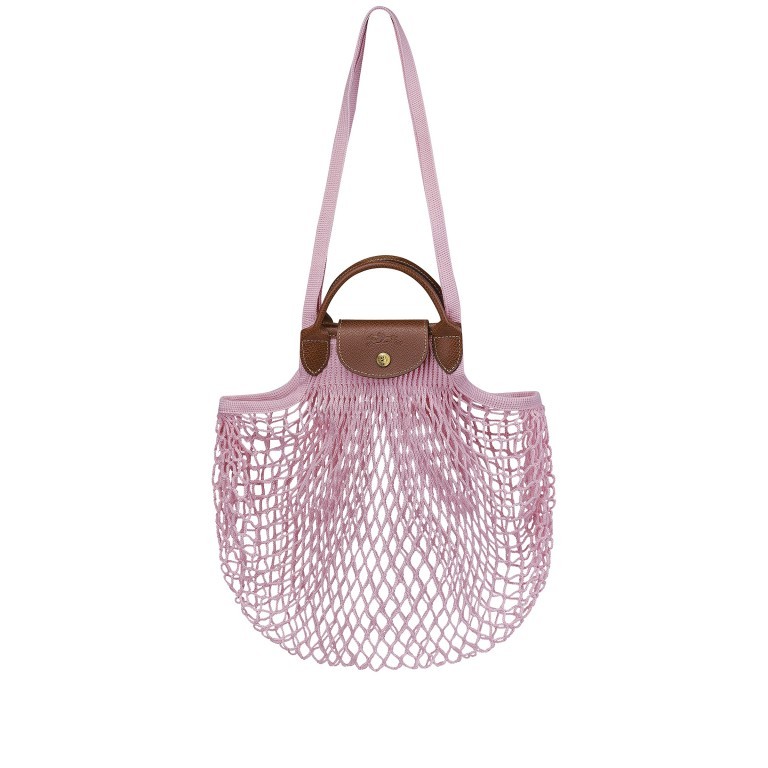 Shopper Le Pliage Filet HVH-10121 Rosa, Farbe: rosa/pink, Marke: Longchamp, EAN: 3597922046683, Bild 1 von 4