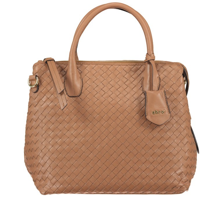 Handtasche Gunda Small Camel, Farbe: cognac, Marke: Abro, EAN: 4061724694612, Abmessungen in cm: 27x25x14, Bild 1 von 9