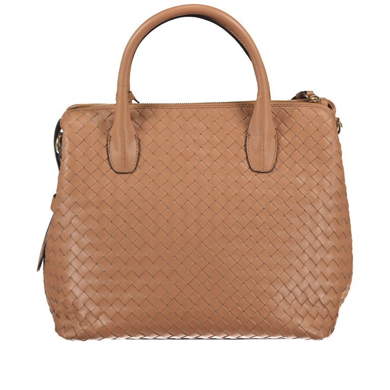 Handtasche Gunda Small Camel, Farbe: cognac, Marke: Abro, EAN: 4061724694612, Abmessungen in cm: 27x25x14, Bild 3 von 9