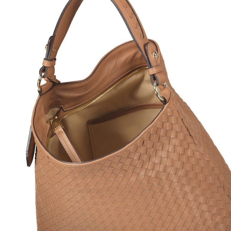 Tasche Elvi Small Camel, Farbe: cognac, Marke: Abro, EAN: 4061724492034, Abmessungen in cm: 32x29x12, Bild 9 von 10