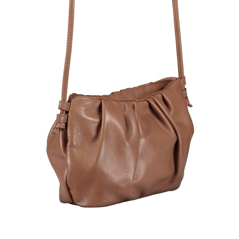 Schultertasche Gali Camel, Farbe: cognac, Marke: Abro, EAN: 4061724489089, Abmessungen in cm: 25x15x7, Bild 2 von 6