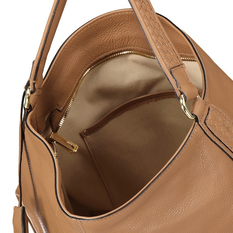 Tasche Dalia Sira Camel, Farbe: cognac, Marke: Abro, EAN: 4061724482035, Abmessungen in cm: 40x33x12, Bild 9 von 10