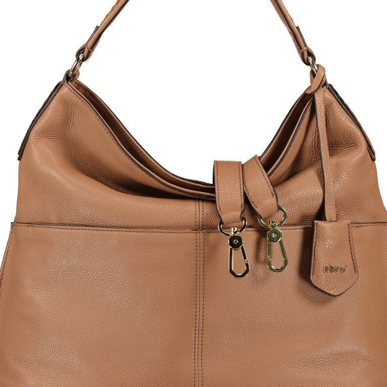 Tasche Dalia Sira Camel, Farbe: cognac, Marke: Abro, EAN: 4061724482035, Abmessungen in cm: 40x33x12, Bild 10 von 10