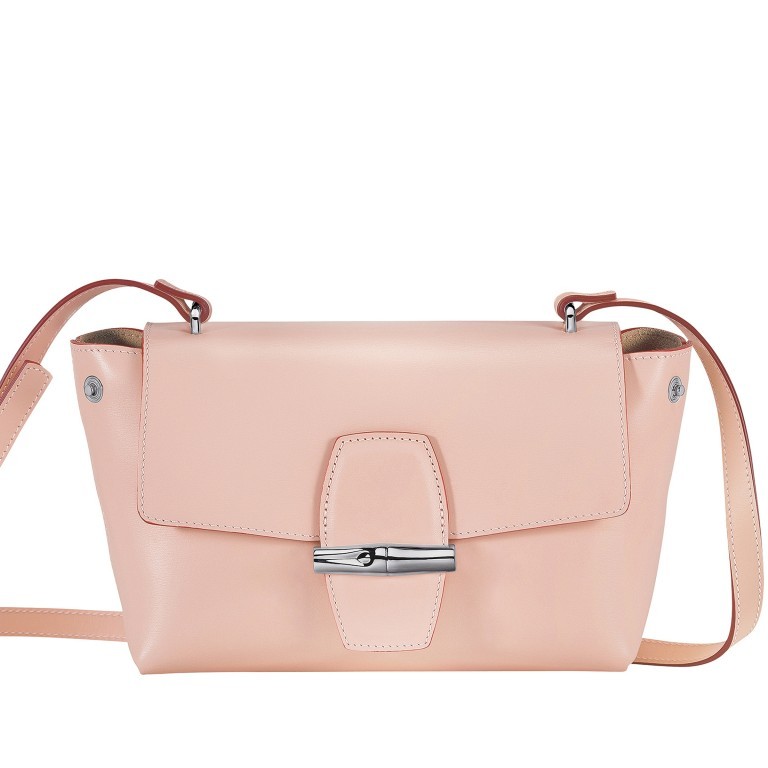 Umhängetasche Roseau Umhängetasche Rose, Farbe: rosa/pink, Marke: Longchamp, EAN: 3597922010202, Abmessungen in cm: 22x16x9.5, Bild 1 von 4